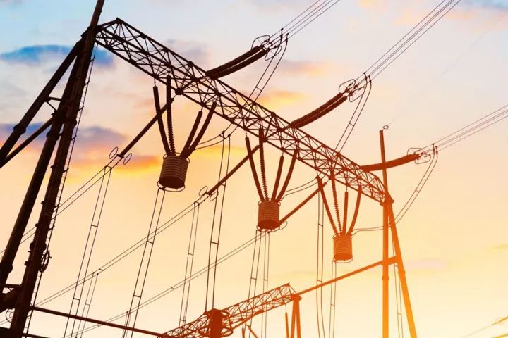 Eletrická páteřní síť.