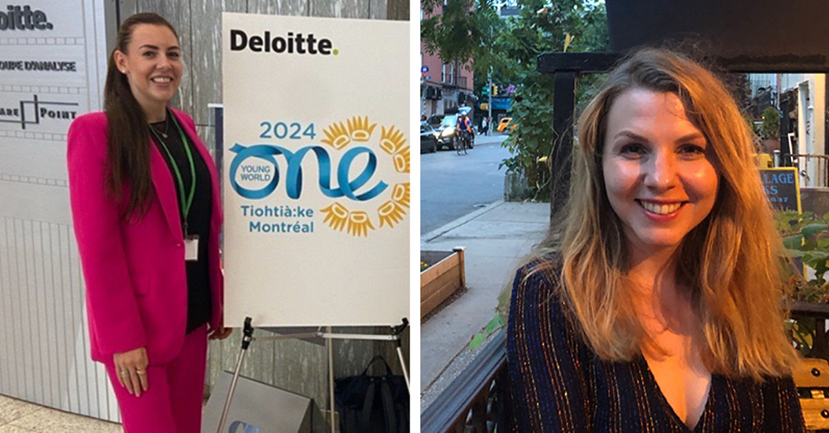 One Young World Summit - Mona und Sophia | Karriere Blog | Deloitte ...