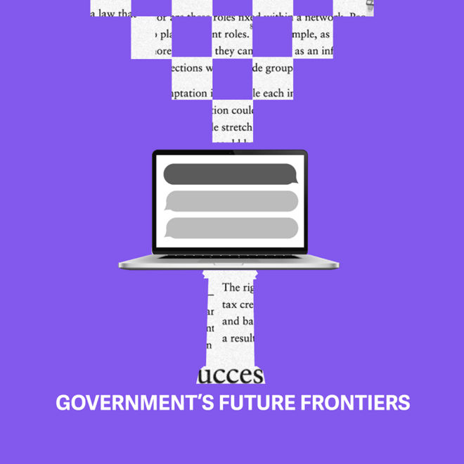 Using AI for good on Government’s future frontiers