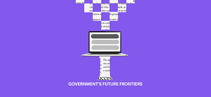 Using AI for good on Government’s future frontiers
