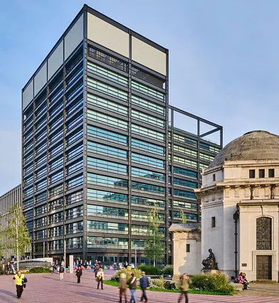 Deloitte London office building from the outside