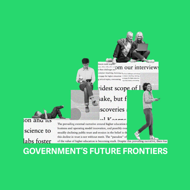 How government can make digital services accessible to all on government’s future frontiers