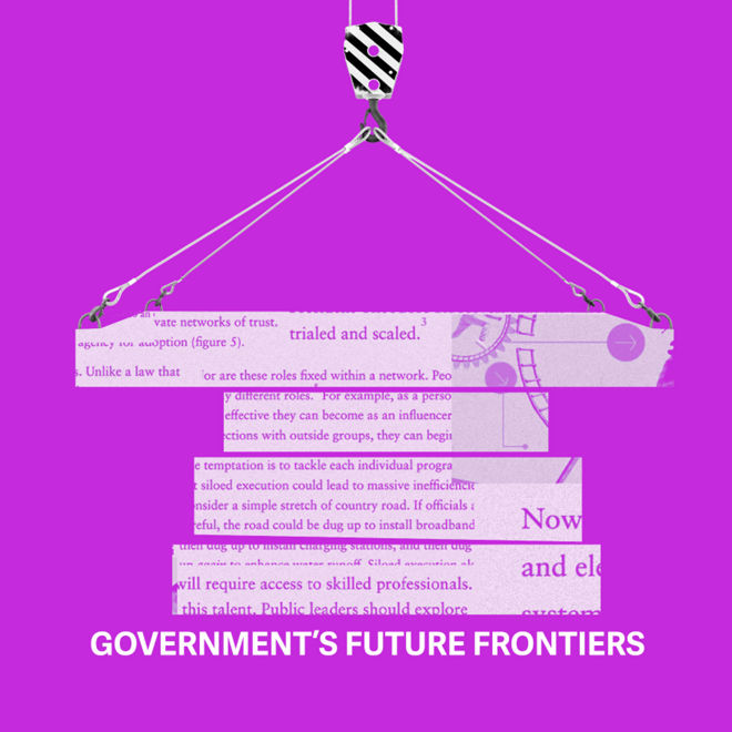 Developing infrastructure for good on Government's Future Frontiers