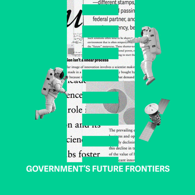 How government and industry are opening space for business on Government’s Future Frontiers