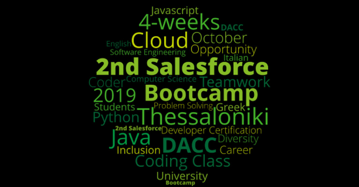 2nd Salesforce Bootcamp - Calling out all coders! | Deloitte Greece