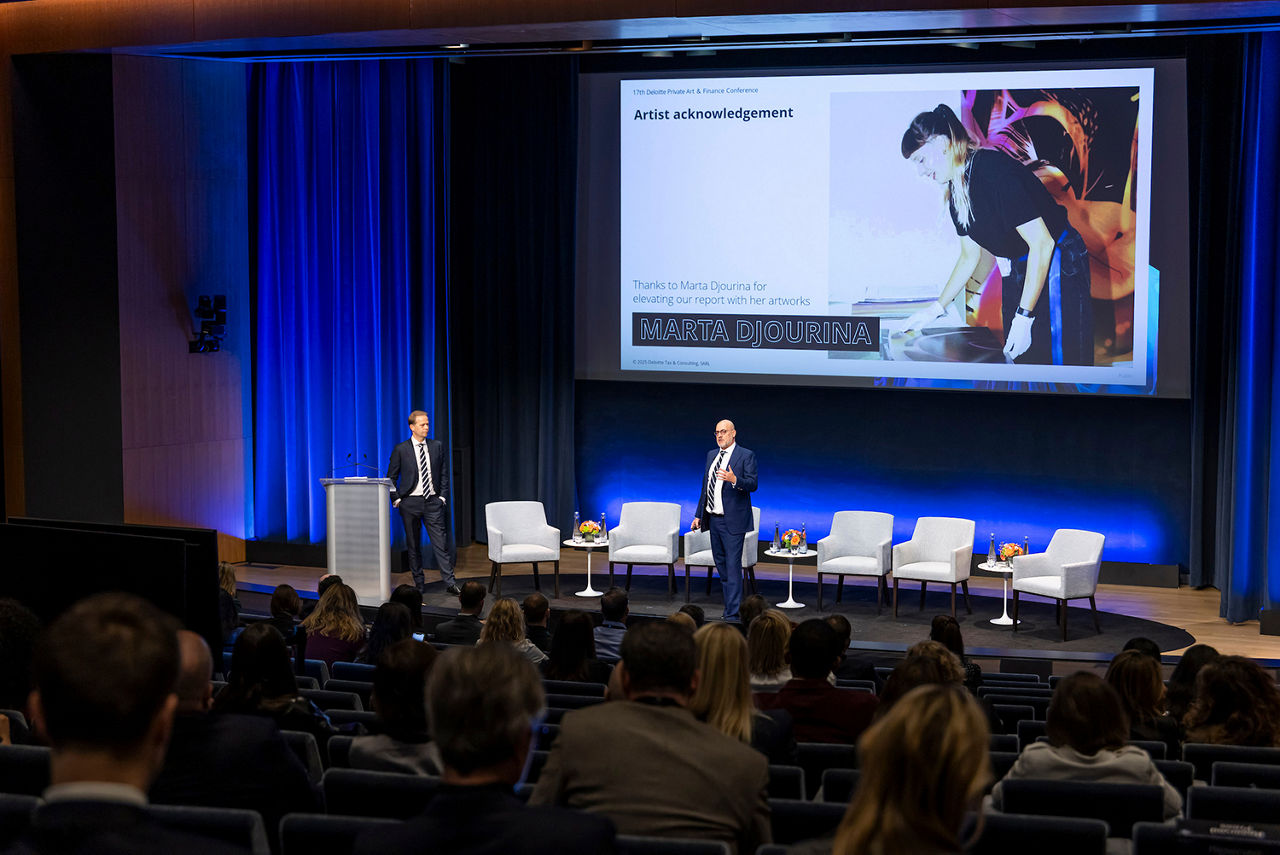 Salle principale lors du Deloitte Summit 2024